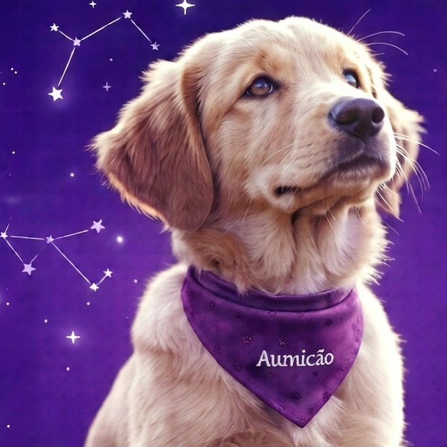 Cachorro feliz após o banho e tosa no Pet Shop Aumicão